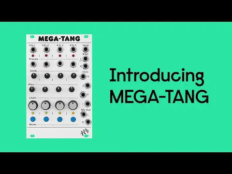 MEGA-TANG mixer モジュラーシンセサイザー ALM Mega-Tang Stereo Mixer + 4-Channel VCA