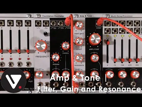 Verbos Electronics Amp & Tone VCF + VCA - 10HP