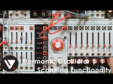 Verbos Harmonic Oscillator モジュラーシンセサイザー Verbos Electronics Harmonic Oscillator - 32HP