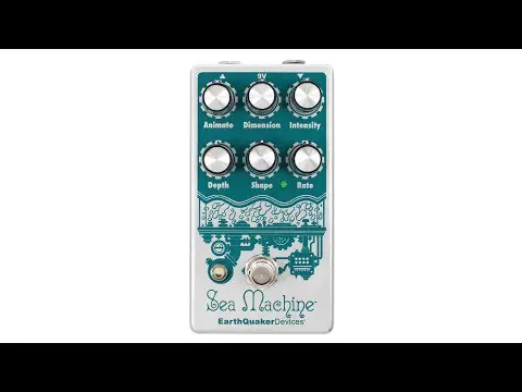 【極美品】EarthQuakerDevices Sea Machine V3 EarthQuaker Devices Sea Machine V3 Chorus Pedal | Sweetwater