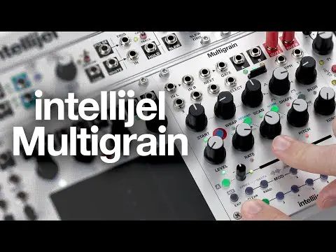 intellijel Multigrain モジュラーシンセサイザー Intellijel Multigrain Stereo Granular Sampler Eurorack Module