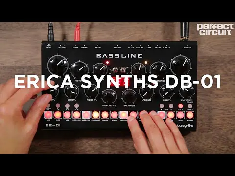 Erica Synth Bassline db-1 シンセサイザー　303ライク Erica Synths - Bassline DB-01 [Desktop] – Noisebug