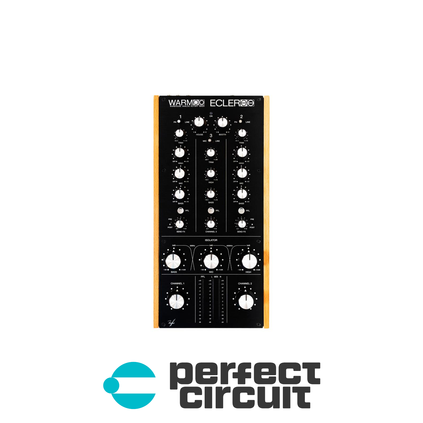 Ecler DJ WARM2 Analog Rotary Mixer Unit DJ MIXER - NEW - PERFECT