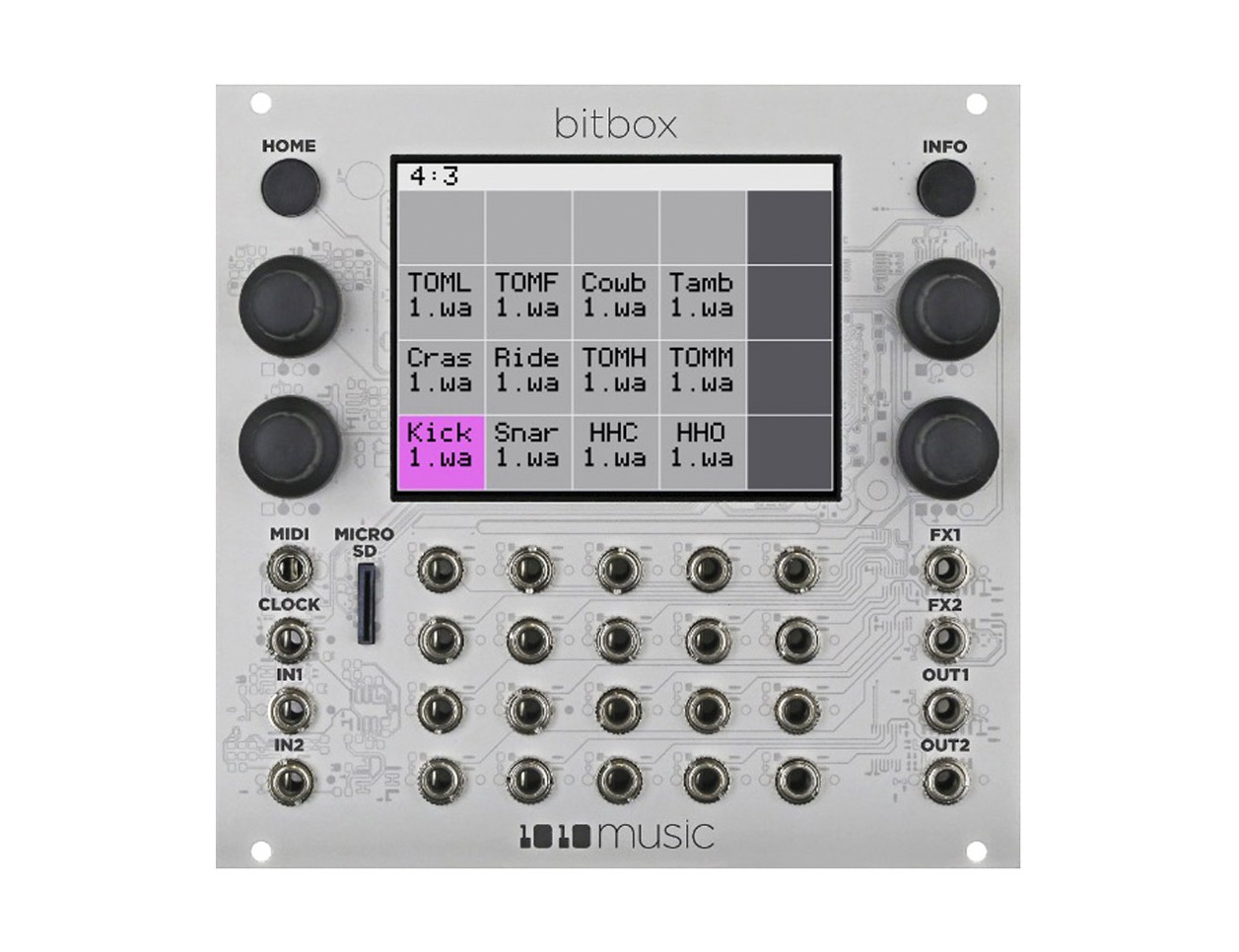 1010music bitbox mk-1 モジュラーシンセ 1010 Music Bitbox Sampler Workstation