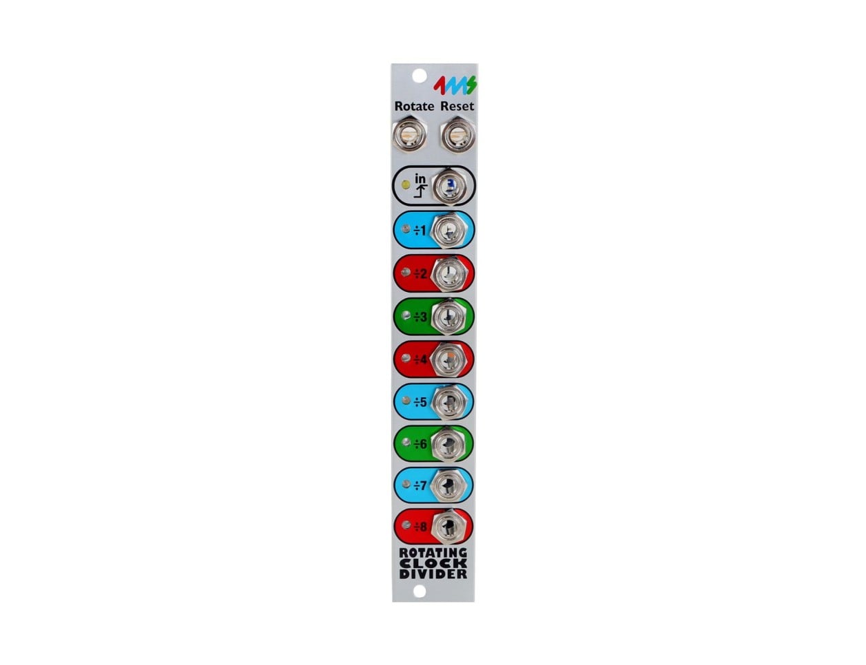 4MS Rotating Clock Divider