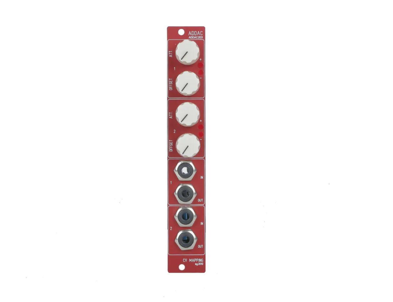 ADDAC System ADDAC203 CV Mapping (Red)
