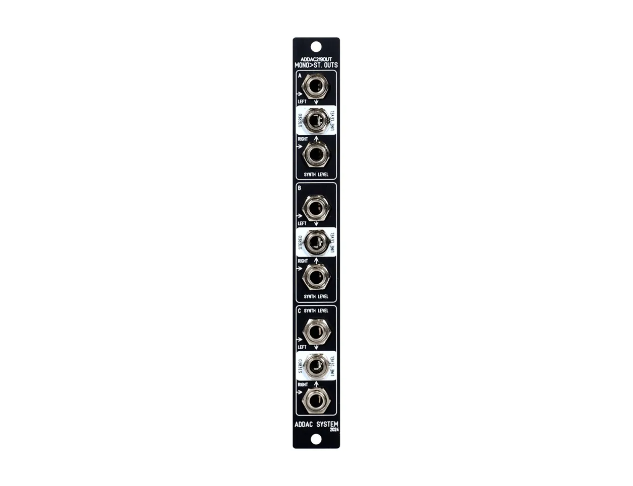 ADDAC ADDAC219OUT Dual Mono to Stereo Output
