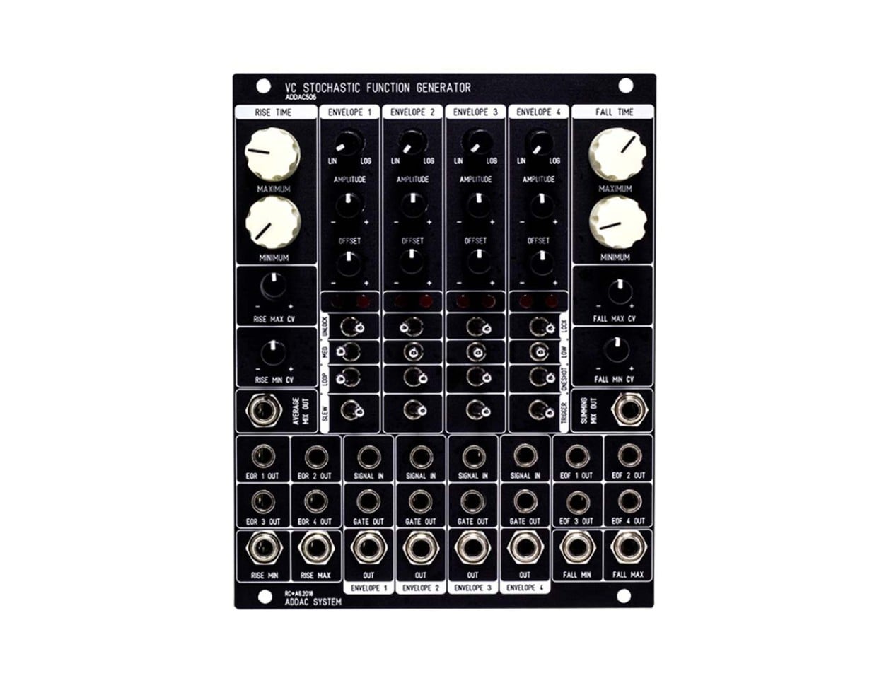 ADDAC ADDAC506 Stochastic Function Generator ADDAC ADDAC506 Stochastic Function Generator
