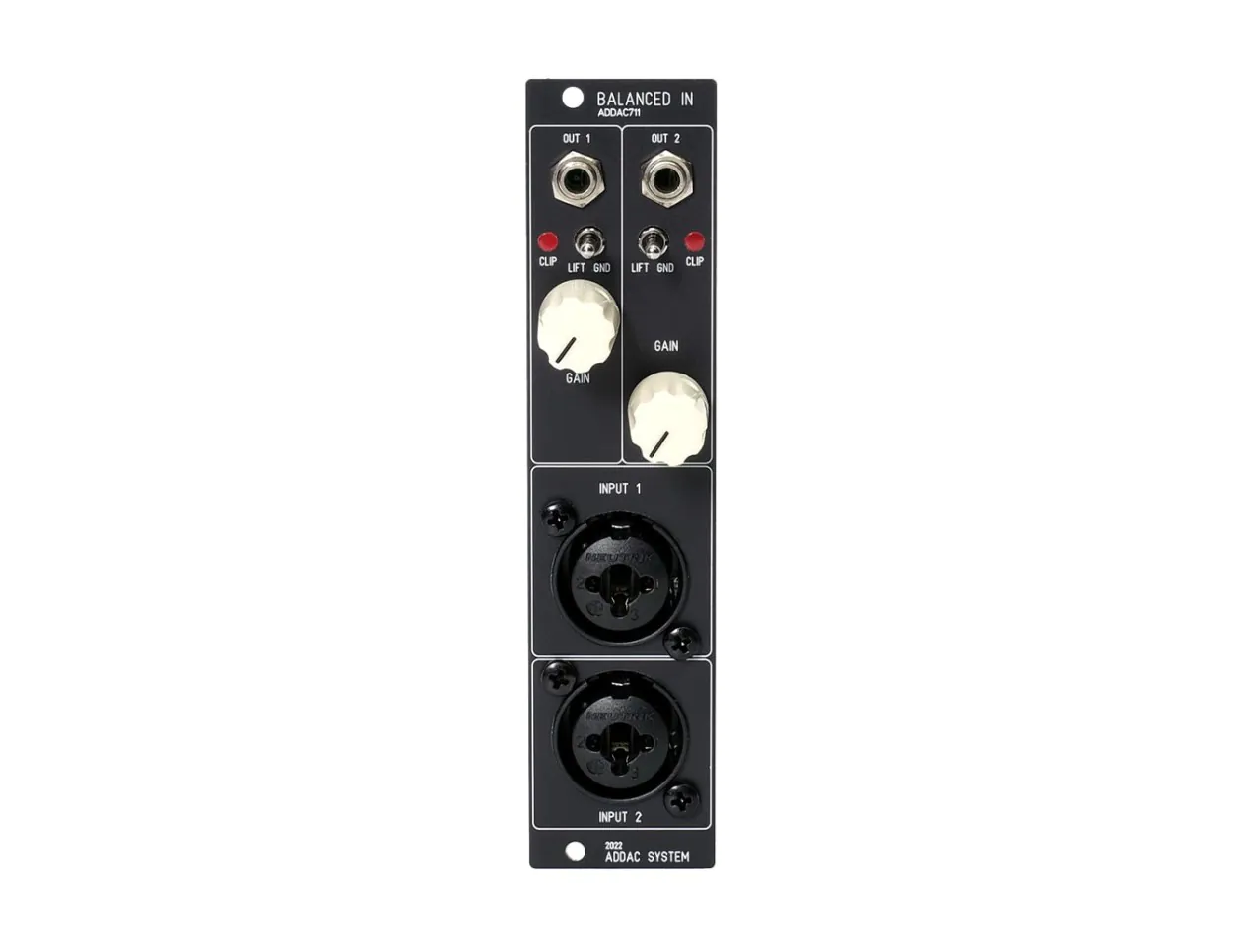ADDAC System ADDAC711 Balanced Inputs