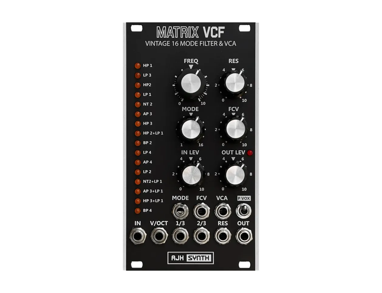 AJH Matrix VCF Vintage 16 Mode Filter + VCA