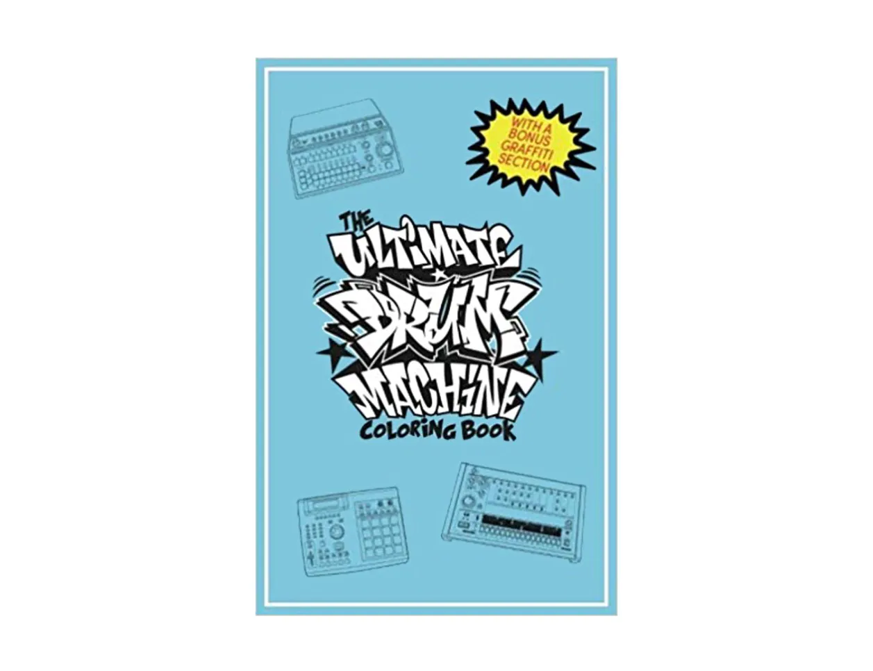 Adam J Garner Drum Machine Coloring Book