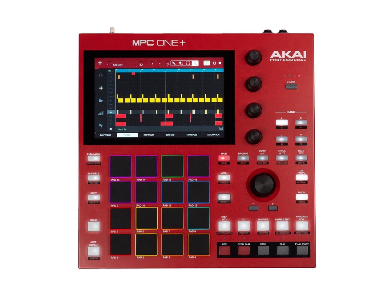 AKAI MPC ONE+ 赤 Akai MPC ONE+ Standalone Sampler / Workstation
