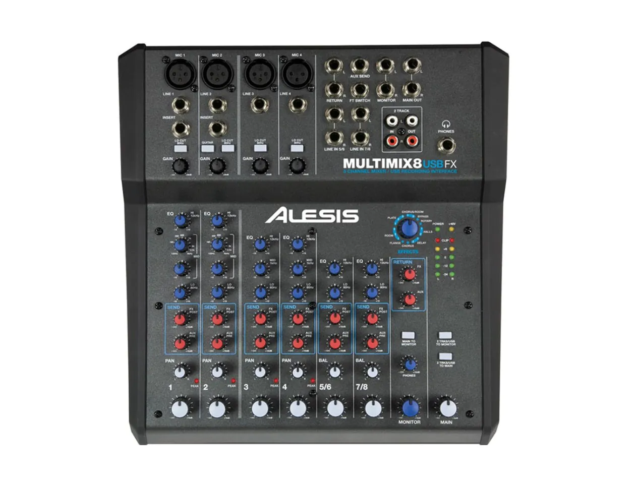 Alesis MultiMix 8 USB FX Mixer