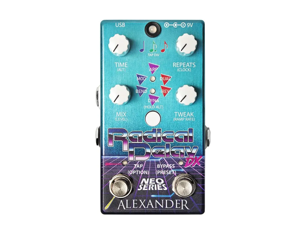 Alexander Pedals Radical Delay DX Neo Dual Delay