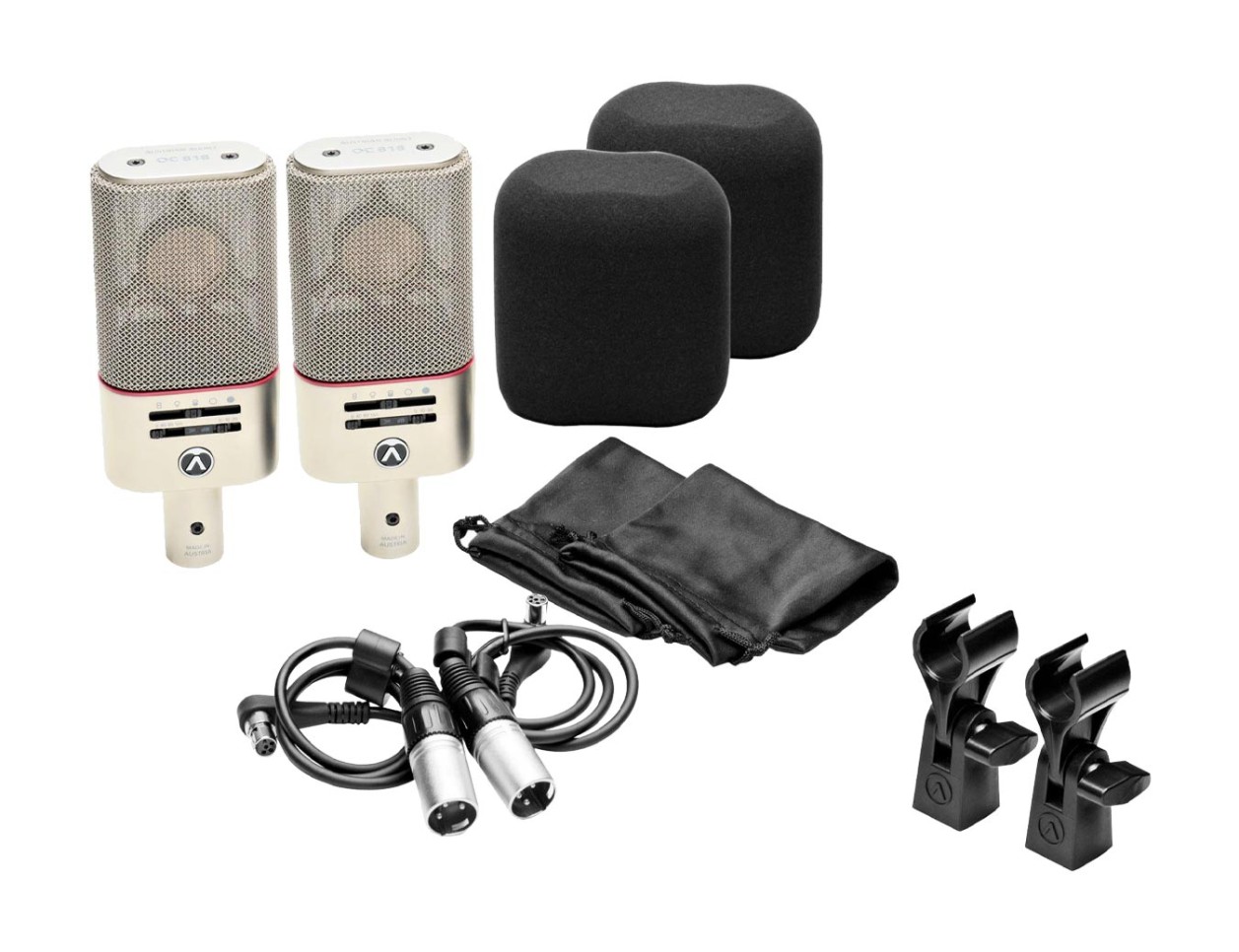 Austrian Audio OC818 Pair (Live Set)
