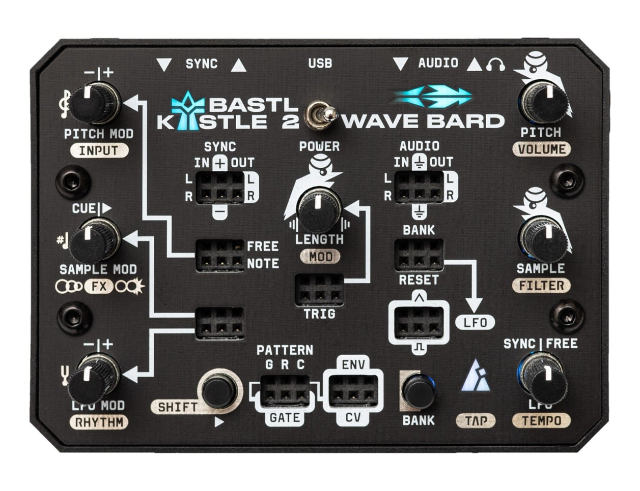 BASTL Kastle 2 Wave Bard Experimental Sampler