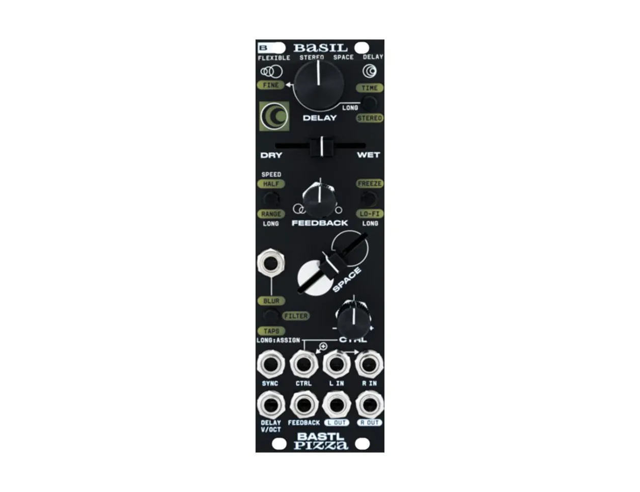 BASTL Basil Flexible Stereo Space Delay