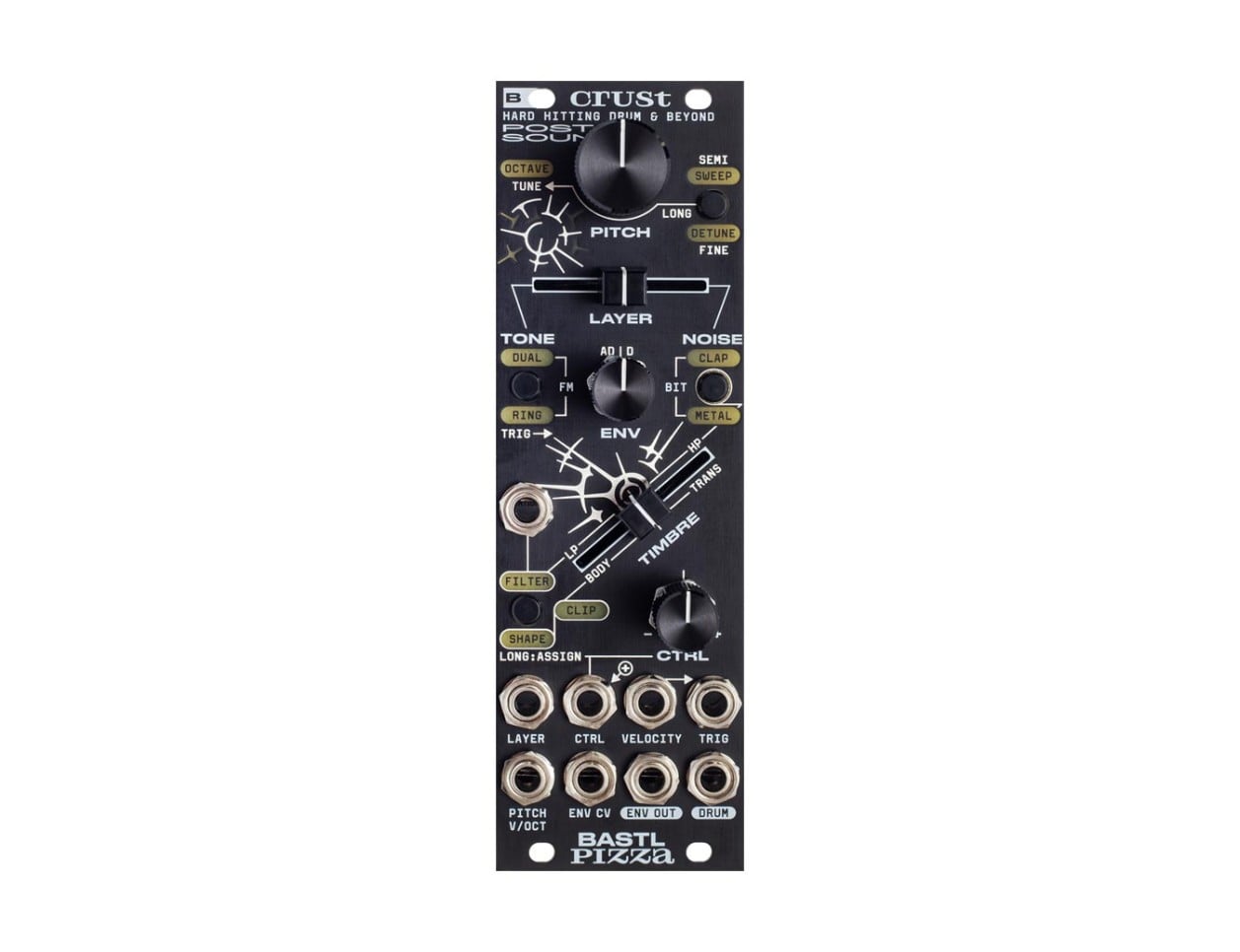 BASTL Instruments Pizza Crust Drum Voice