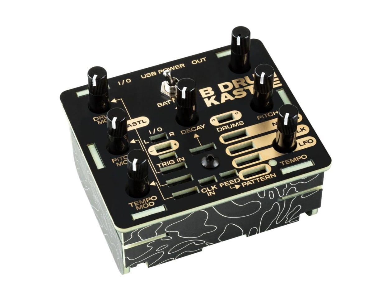 Bastl B Drum Kastle モジュラーシンセサイザー BASTL Kastle Drum Handheld Modular Synthesizer