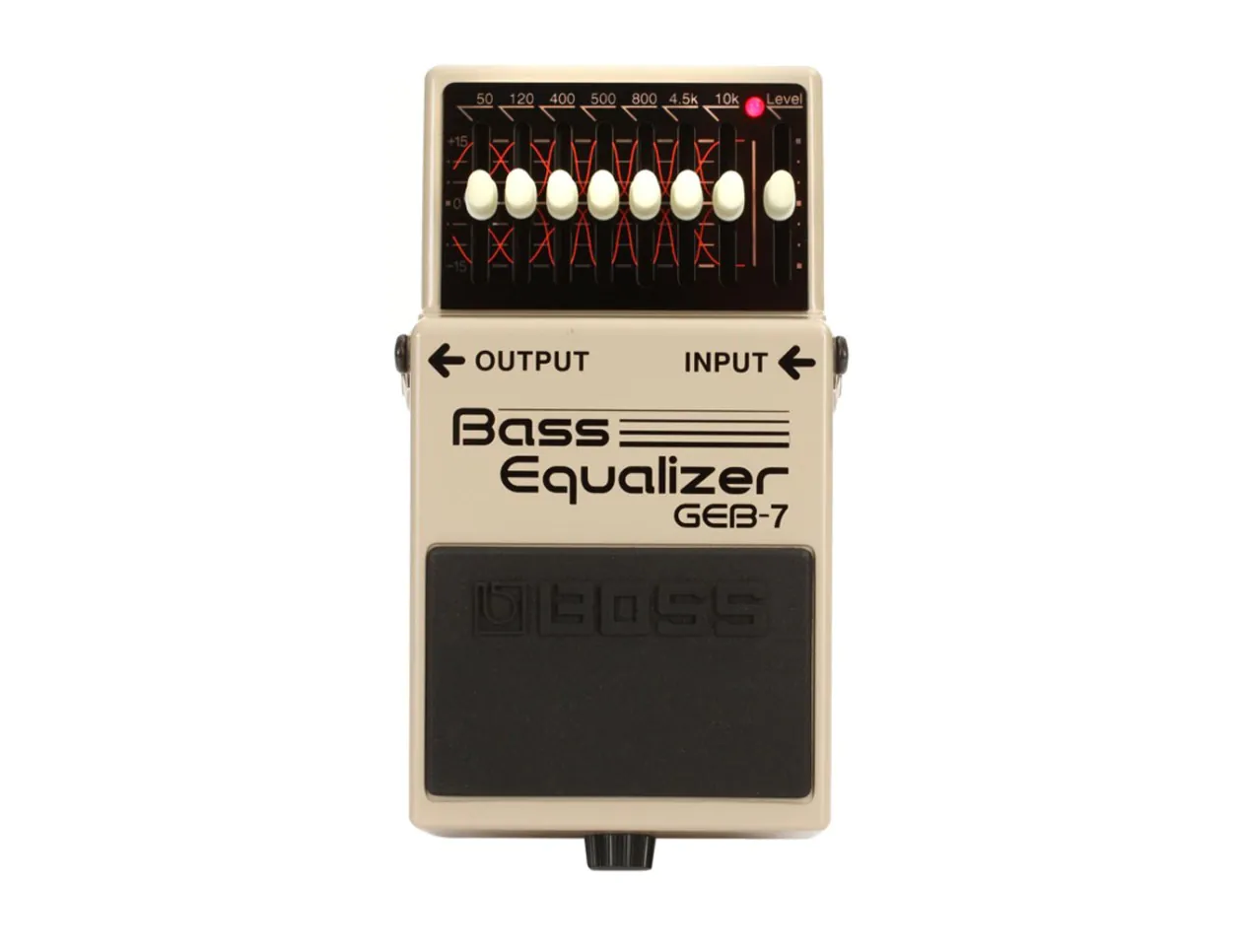 【美品】BOSS Bass Equalizer GEB-7 ベース用エフェクター Boss GEB-7 7-Band Graphic Bass Equalizer Pedal