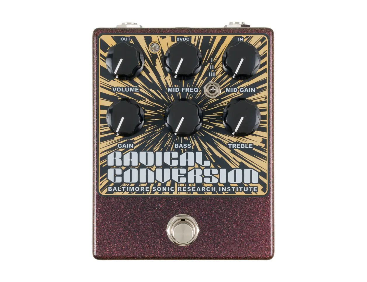 BSRI Radical Conversion Distortion Pedal