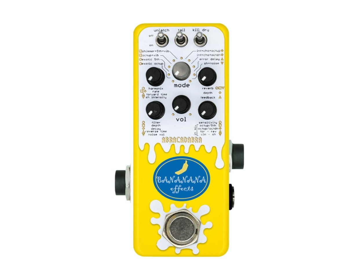 BANANA effects【ABRACADABRA CRAZYリバーブ】 Bananana Effects Abracadabra