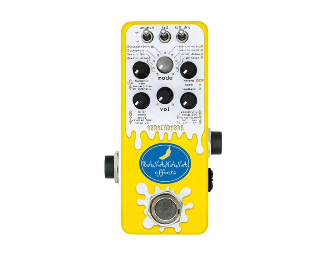 BANANA effects【ABRACADABRA CRAZYリバーブ】 Bananana Effects Abracadabra
