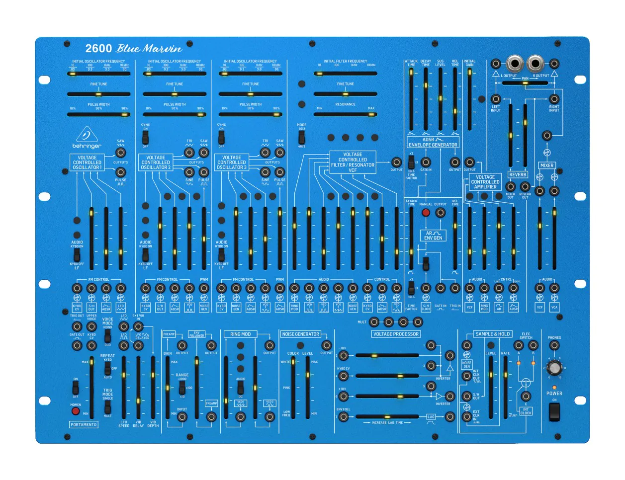 BEHRINGER【2600 BLUE MARVIN】 Behringer 2600 Blue Marvin / Gray Meanie