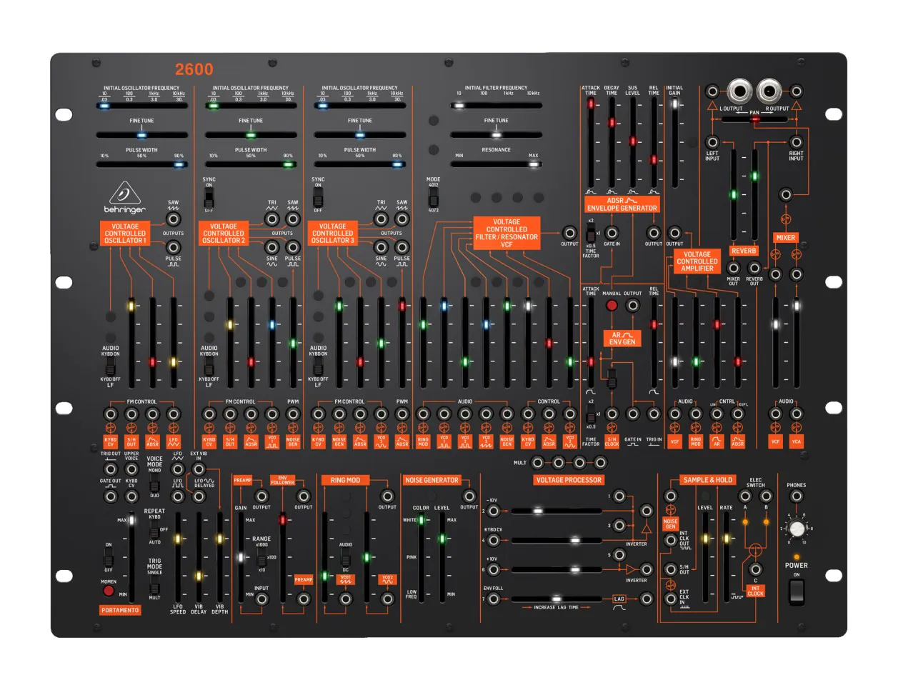 Behringer 2600 Semi-Modular Analog Synthesizer