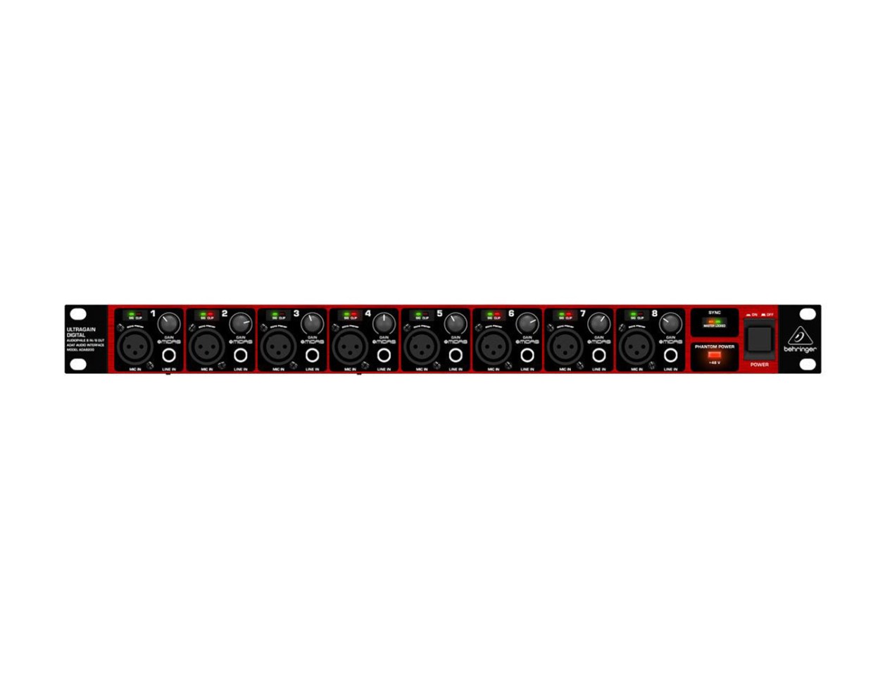 配信機器・PA機器・レコーディング機器 BEHRINGER ADA8200 ULTRAGAIN DIGITAL Behringer Ultragain Digital ADA8200