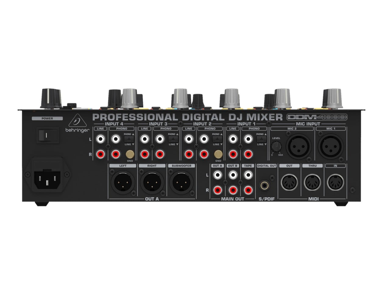 Behringer DDM4000 5-Channel Digital DJ Mixer