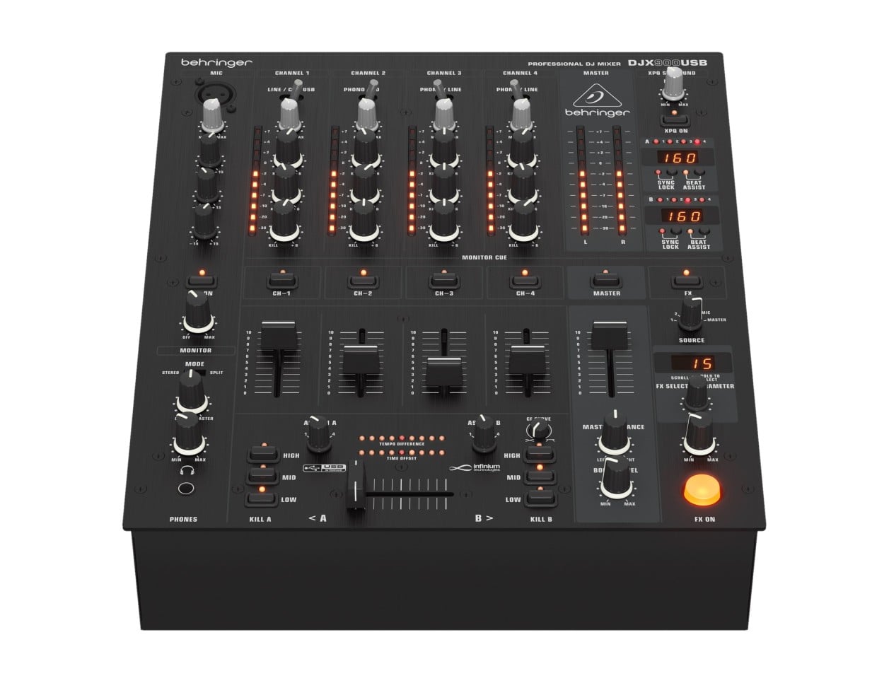 Behringer DJX900USB 5-Channel DJ Mixer