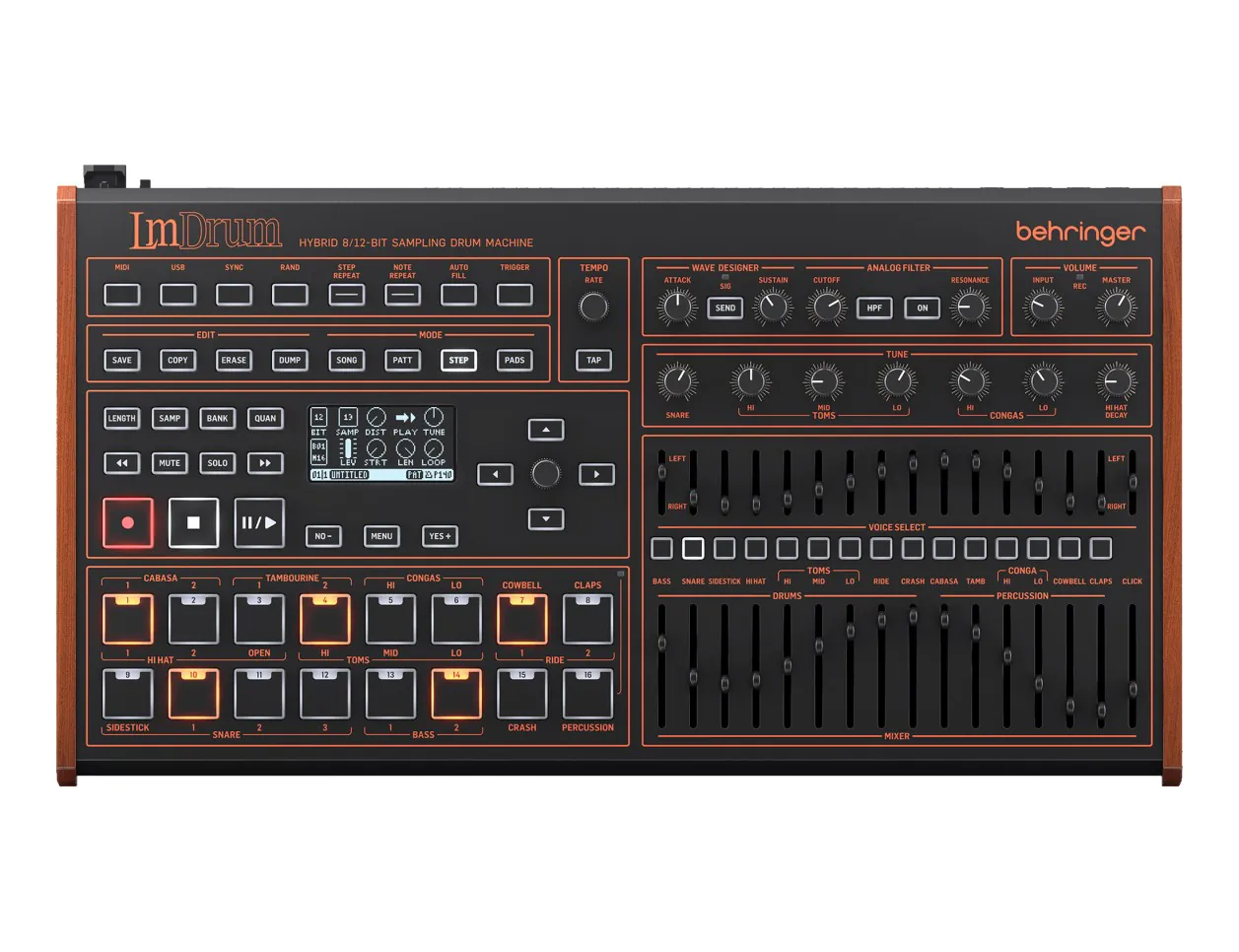 Behringer LM DRUM Hybrid Drum Machine