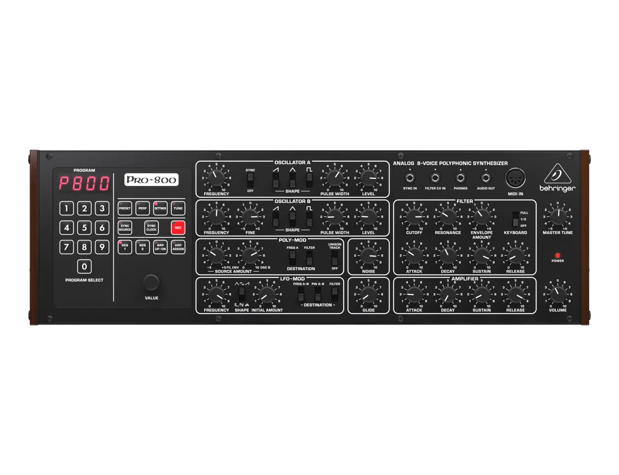 Behringer Pro-800 アナログポリフォニックシンセサイザー Behringer PRO-800 Analog Polyphonic Synthesizer