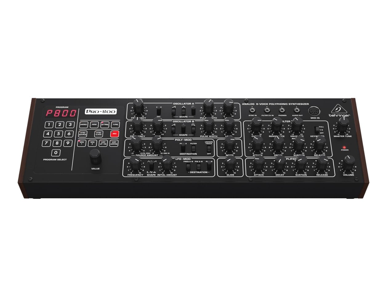 Behringer Pro-800 シンセサイザー Behringer PRO-800 Analog Polyphonic Synthesizer