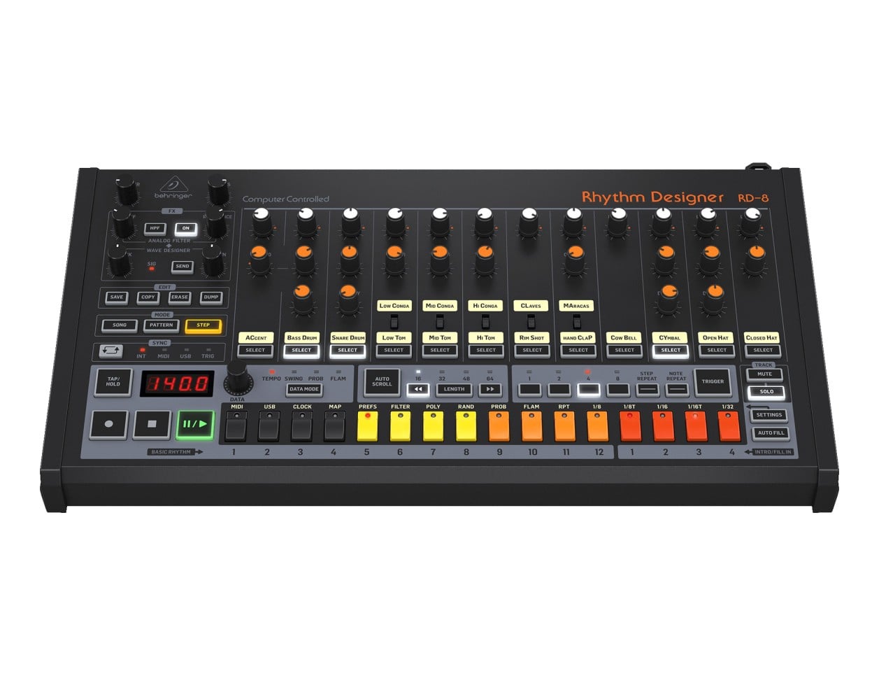 Behringer RD-8MKII Analog Drum Machine