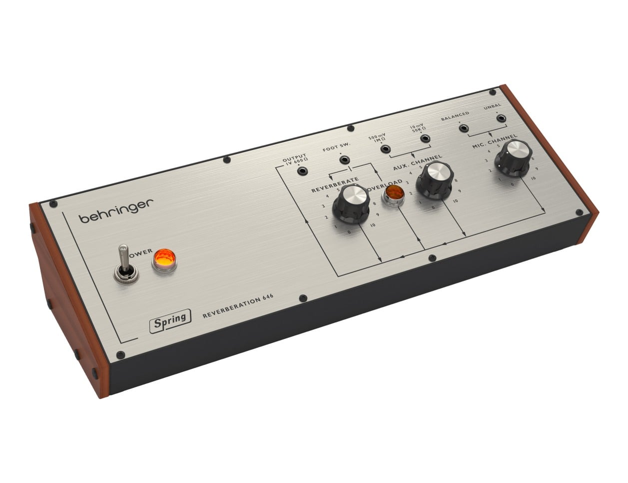 behringer REVERBERATION 646 ベーリンガー　DUB Behringer Spring Reverberation 646