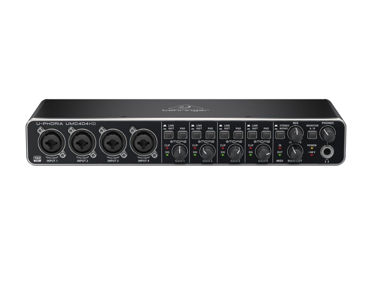 Behringer UMC404HD USB Audio Interface
