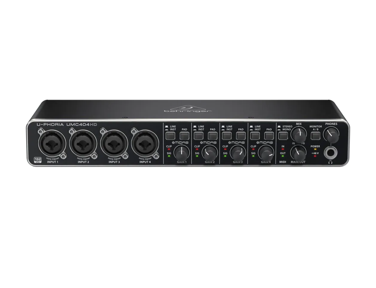 Behringer UMC404HD USB Audio Interface
