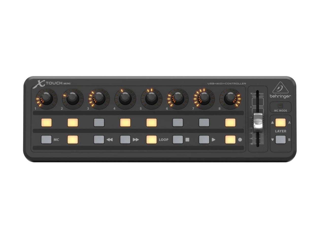 Behringer X TOUCH MINI MIDIコントローラー Amazon.com: BEHRINGER X-TOUCH MINI : Musical Instruments