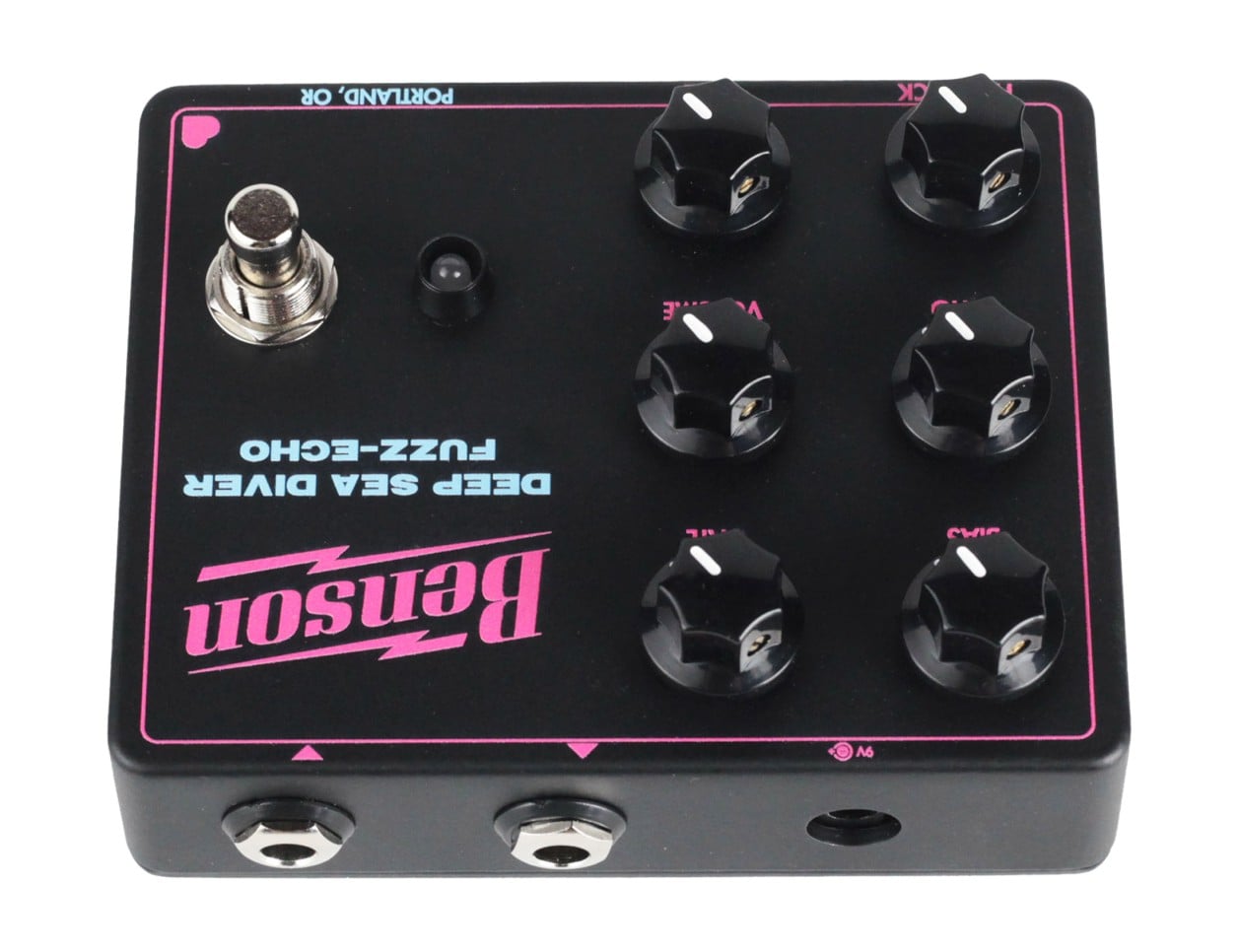 【ほぼ未使用】Benson DEEP SEA DIVER FUZZ-ECHO Benson Amps Deep Sea Diver Fuzz-Echo Pedal