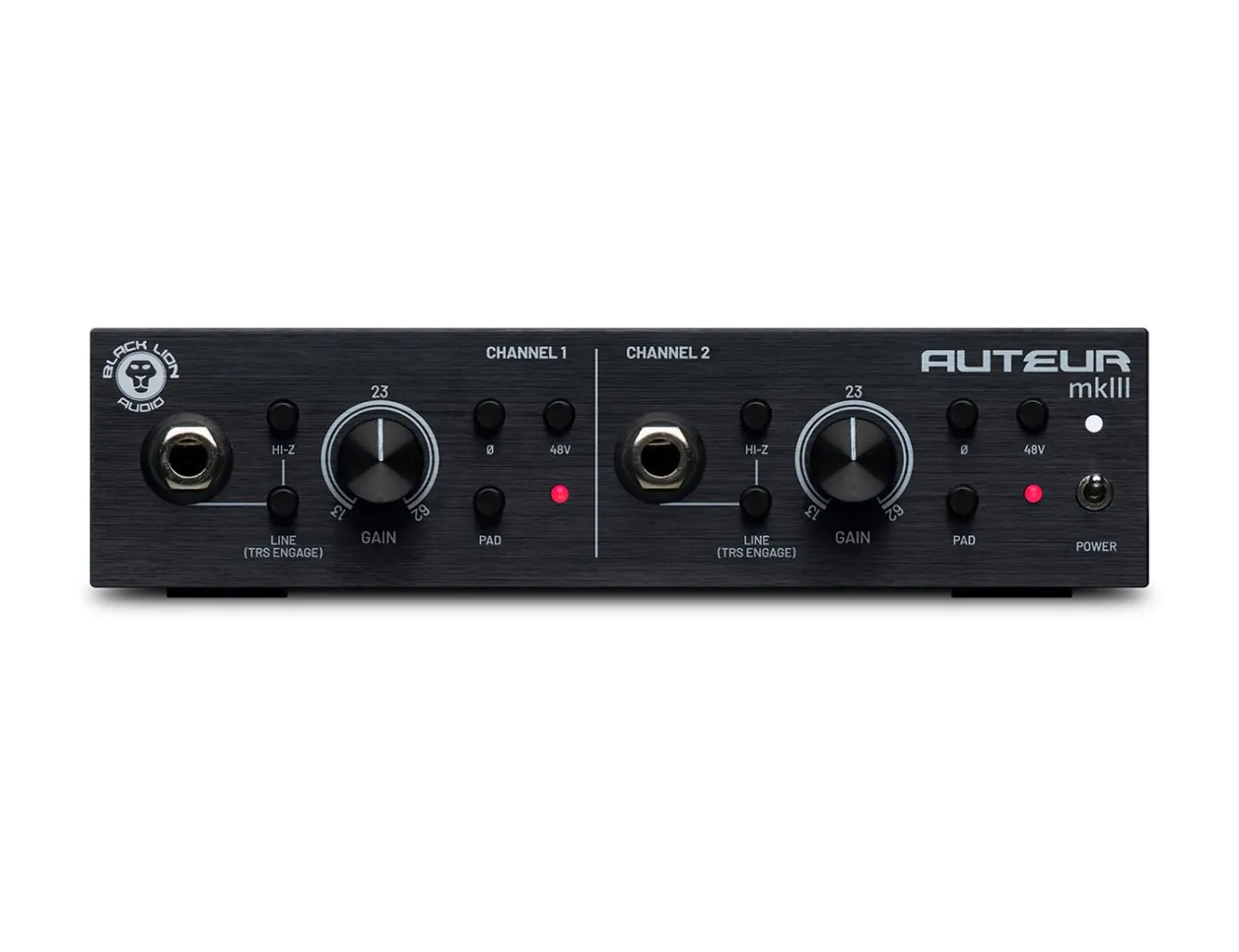 Black Lion Auteur MkIII Dual Microphone Preamp