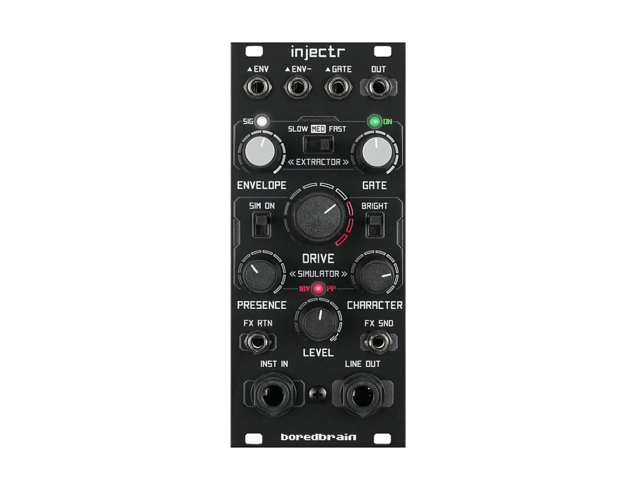 Boredbrain Injectr Audio Input + Cab Simulator