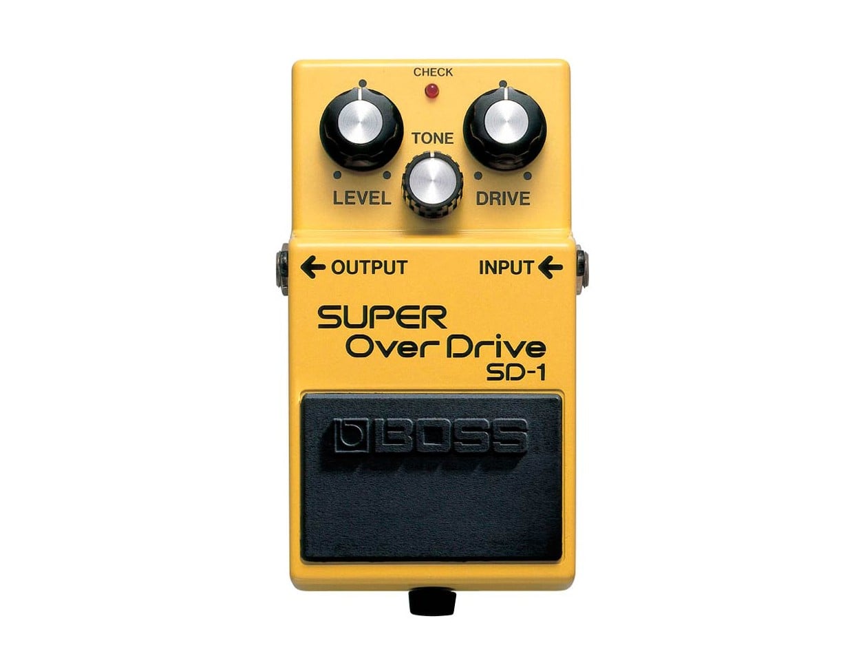 BOSS SUPER Over Drive SD-1 MOD 白LED Boss SD-1 Super Overdrive Pedal