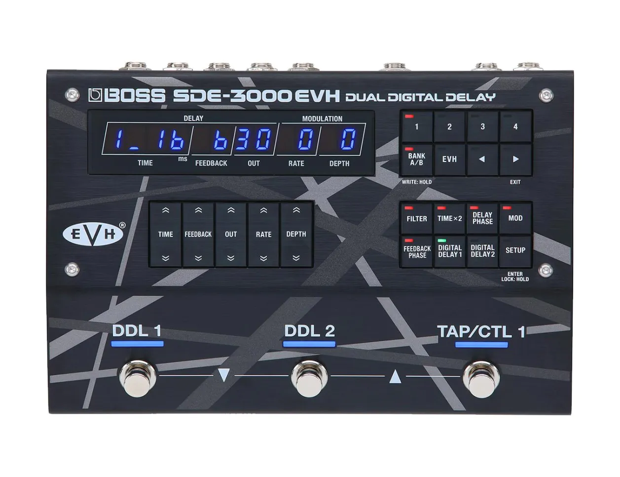 Boss SDE-3000EVH Dual Digital Delay Pedal