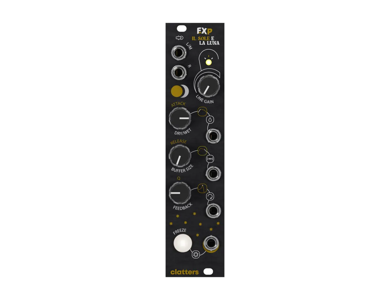 Clatters EXP-FX Expander for Sibilla (Black)