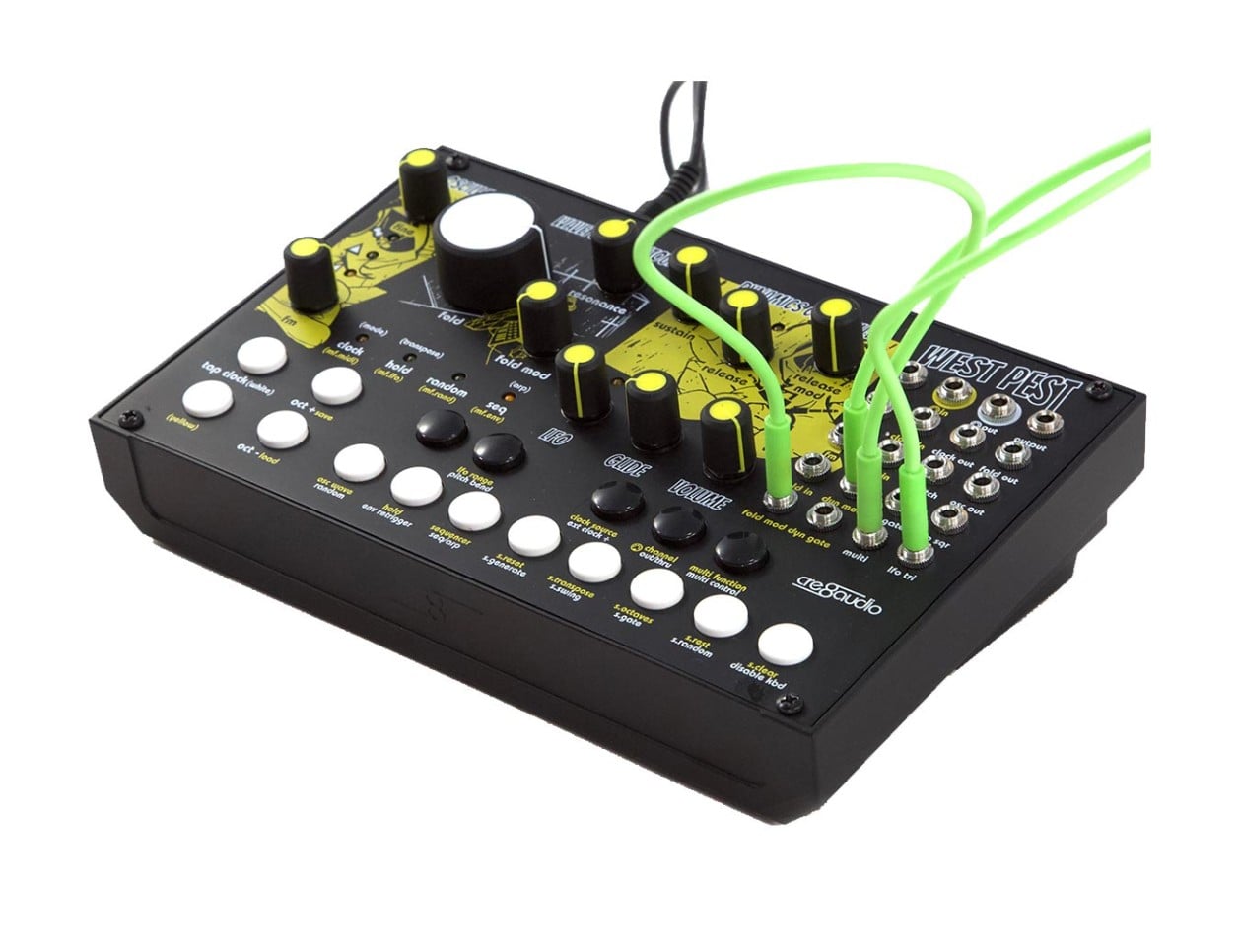 Cre8audio WEST PEST セミモジュラーシンセ Eurorack Cre8audio West Pest Semi-Modular Analog Synthesizer