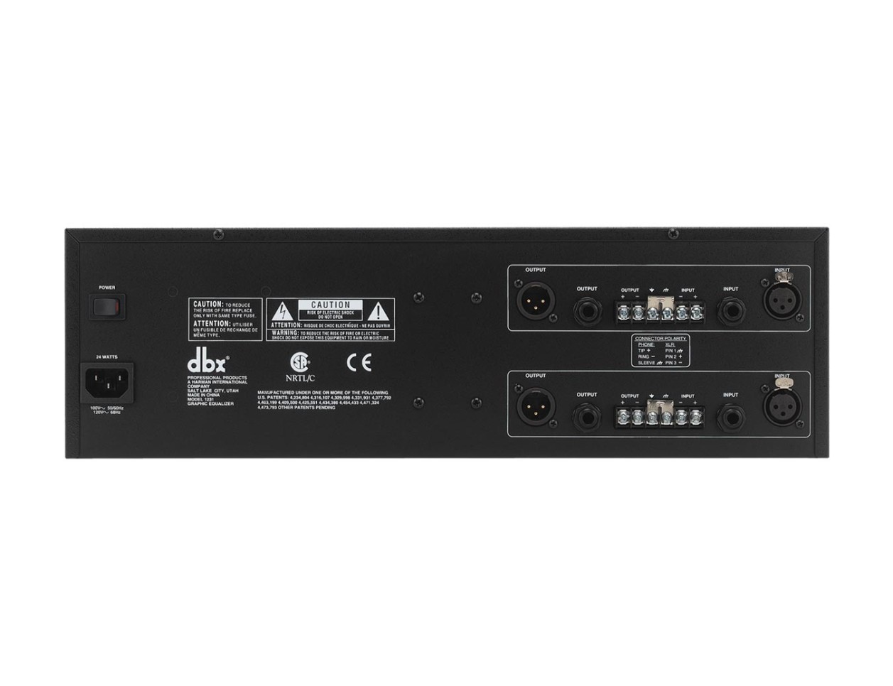 dbx 1231 Dual 31-Band Graphic EQ