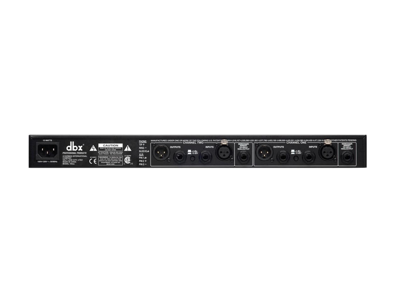 dbx 166xs Compressor 2チャンネル 166xs | dbx Professional Audio | English (US)