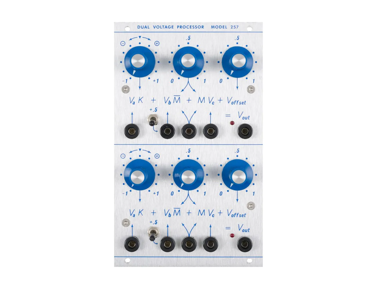DIY Model 257 Dual Voltage Processor (Buchla 4U) [USED]